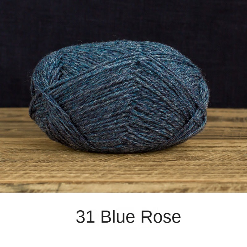 Delan wool yarn hand-woven gift crochet rod hat scarf sweater handmade gift diy clothes bag-HOOKSTH