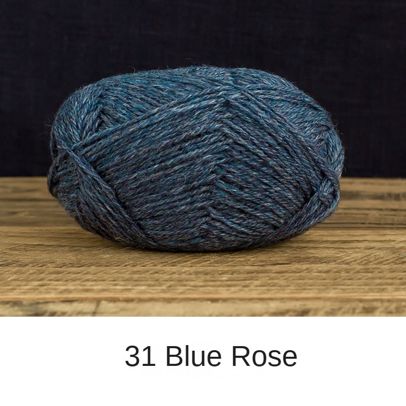 Delan wool yarn hand-woven gift crochet rod hat scarf sweater handmade gift diy clothes bag-HOOKSTH