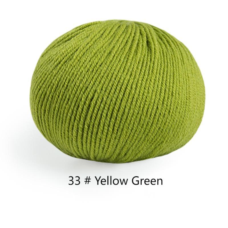 Morandi 6# Australian Merino wool yarn hand-woven gift crochet rod hat scarf sweater handmade gift diy clothes bag-HOOKSTH