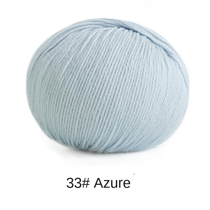 Morandi 4# Australian Merino wool yarn hand-woven gift crochet rod hat scarf sweater handmade gift diy clothes bag-HOOKSTH