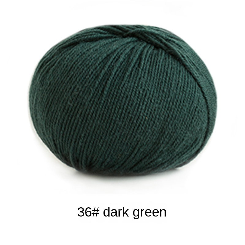 Su Su Sister home Morandi 4# Australian Merino wool thread hand-woven clothes hat scarf wool ball