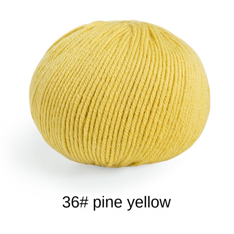 Morandi 6# Australian Merino wool yarn hand-woven gift crochet rod hat scarf sweater handmade gift diy clothes bag-HOOKSTH