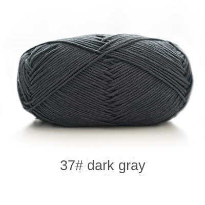 5-ply combed Cotton &  Acrylic hand knitting yarn 100g hand-woven gift crochet rod hat scarf sweater handmade gift diy clothes bag-HOOKSTH