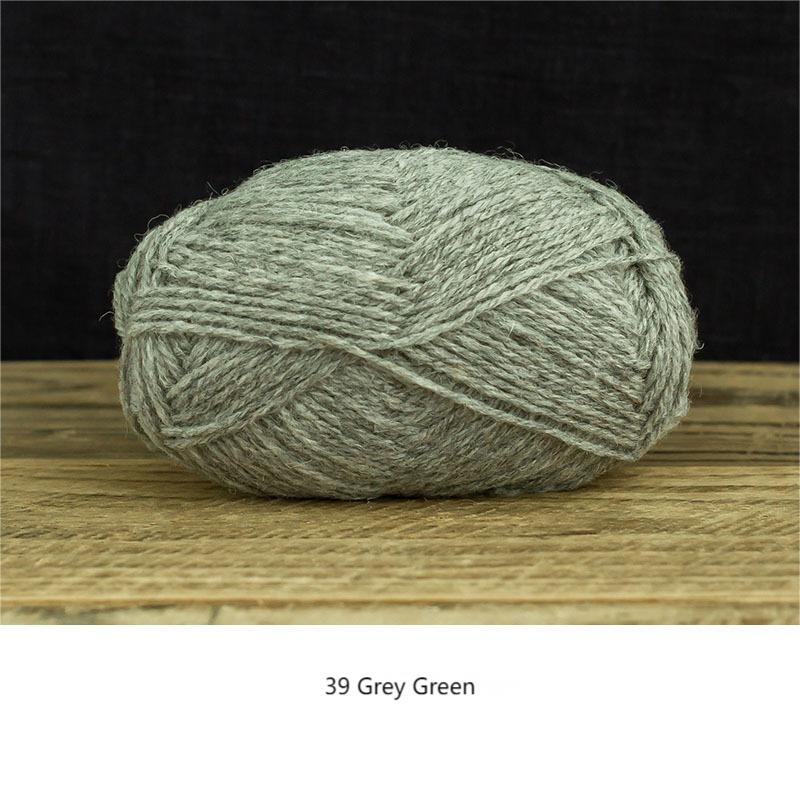 Delan wool yarn hand-woven gift crochet rod hat scarf sweater handmade gift diy clothes bag-HOOKSTH