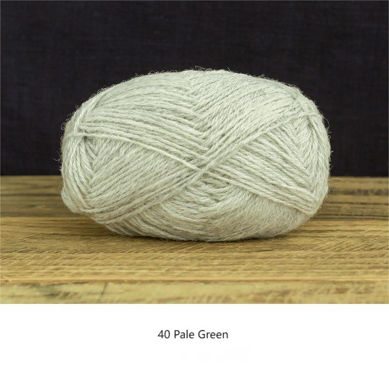 Delan wool yarn hand-woven gift crochet rod hat scarf sweater handmade gift diy clothes bag-HOOKSTH