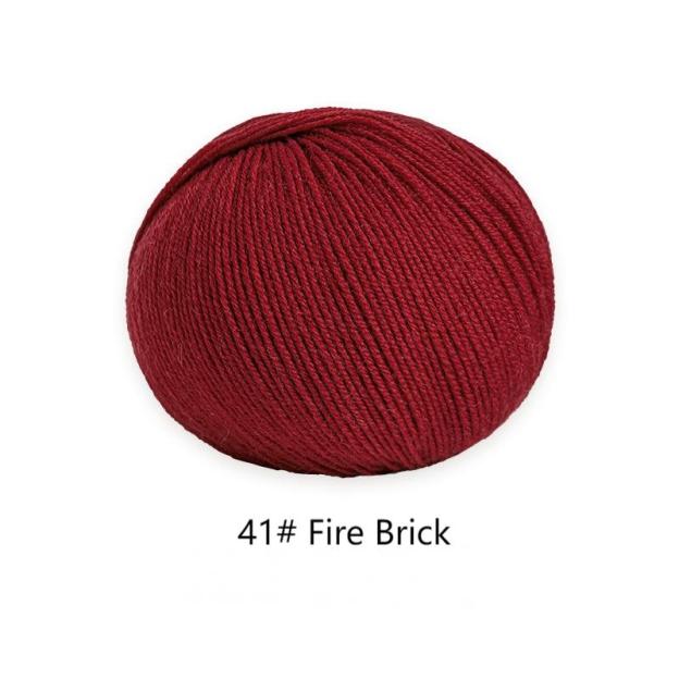 Morandi 4# Australian Merino wool yarn hand-woven gift crochet rod hat scarf sweater handmade gift diy clothes bag-HOOKSTH