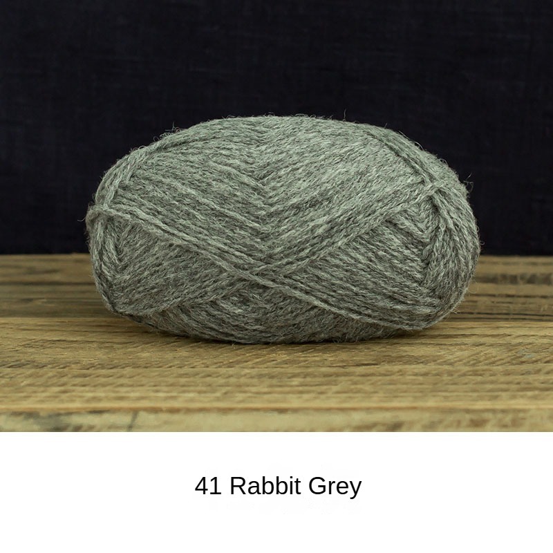 Delan wool yarn hand-woven gift crochet rod hat scarf sweater handmade gift diy clothes bag-HOOKSTH