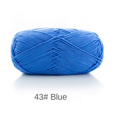 5-ply combed Cotton &  Acrylic hand knitting yarn 100g hand-woven gift crochet rod hat scarf sweater handmade gift diy clothes bag-HOOKSTH