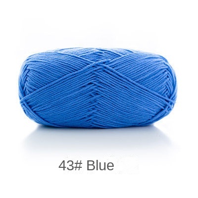 5-ply combed Cotton &  Acrylic hand knitting yarn 100g hand-woven gift crochet rod hat scarf sweater handmade gift diy clothes bag-HOOKSTH