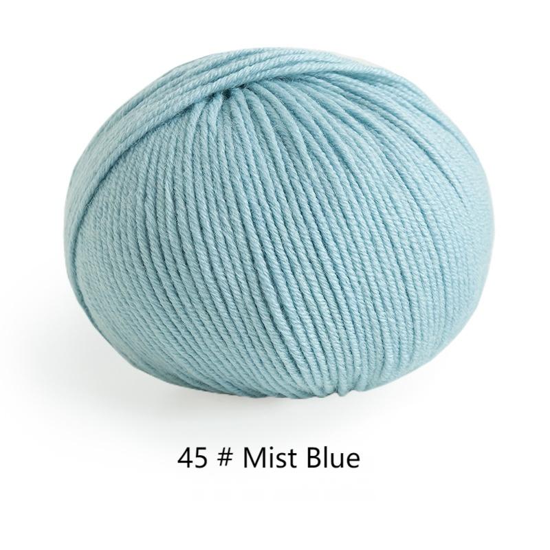 Morandi 6# Australian Merino wool yarn hand-woven gift crochet rod hat scarf sweater handmade gift diy clothes bag-HOOKSTH