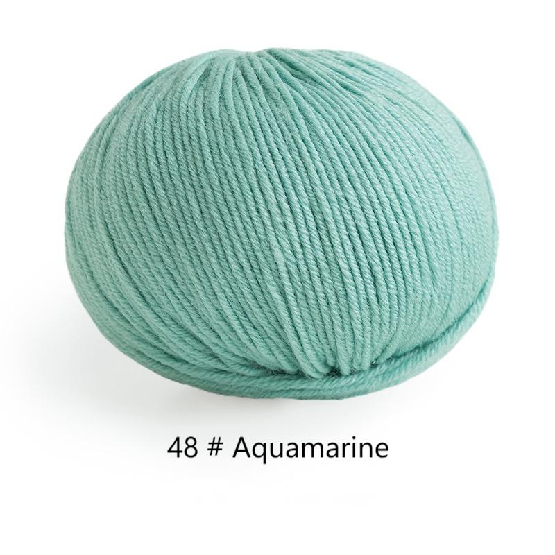 Morandi 6# Australian Merino wool yarn hand-woven gift crochet rod hat scarf sweater handmade gift diy clothes bag-HOOKSTH