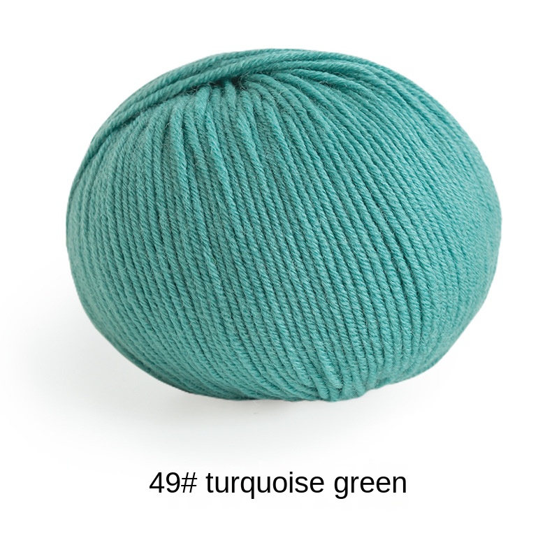 Su Su Sister home Morandi 6# Australian Merino wool thread hand-woven clothes hat scarf wool ball