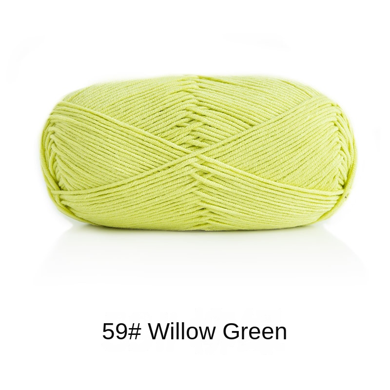 Su Su sister home wool 5 strands milk combed cotton diy clothes bag wholesale wool crochet bag