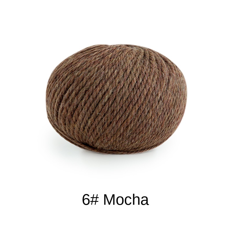 Su Su Sister home Morandi 8# Australian Merino wool thread handmade DIY woven clothes hat wool ball