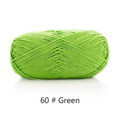 5-ply combed Cotton &  Acrylic hand knitting yarn 100g hand-woven gift crochet rod hat scarf sweater handmade gift diy clothes bag-HOOKSTH
