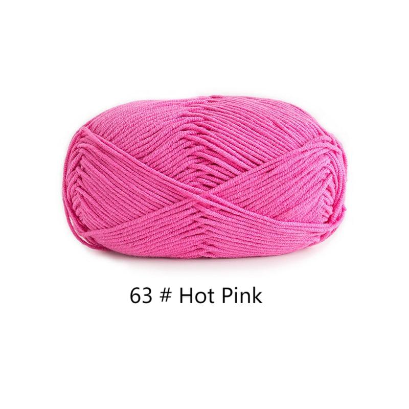 Su Su sister home wool 4 strands milk combed cotton wool ball hand-knitted a package of 10 ball crochet rod