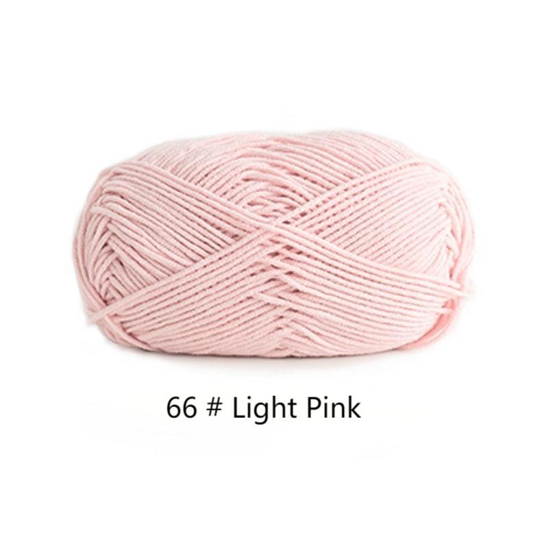 4-ply combed Cotton &  Acrylic hand knitting yarn 50g hand-woven gift crochet rod hat scarf sweater handmade gift-HOOKSTH
