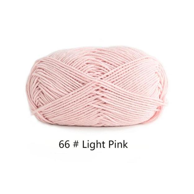 4-ply combed Cotton &  Acrylic hand knitting yarn 50g hand-woven gift crochet rod hat scarf sweater handmade gift-HOOKSTH