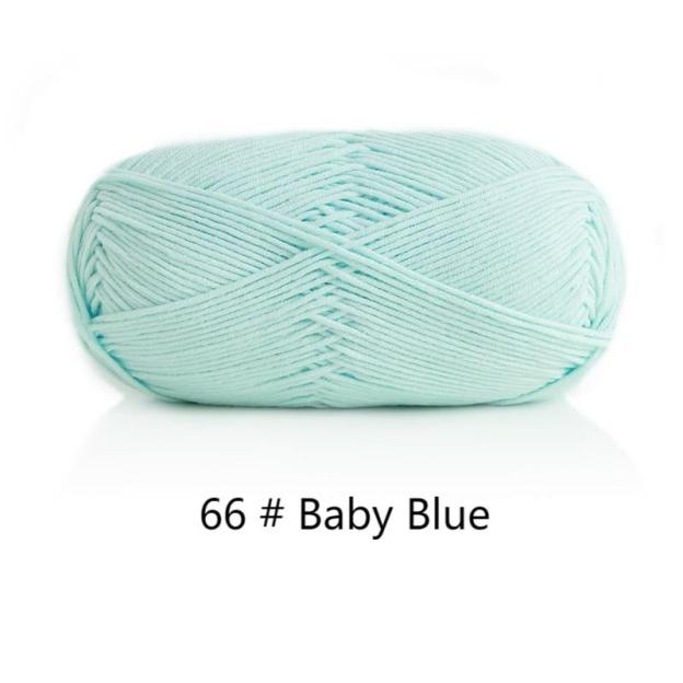 5-ply combed Cotton &  Acrylic hand knitting yarn 100g hand-woven gift crochet rod hat scarf sweater handmade gift diy clothes bag-HOOKSTH
