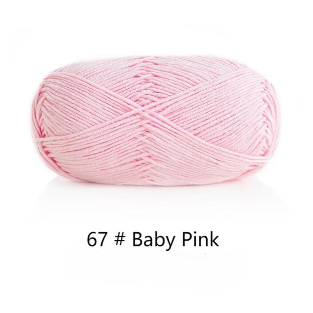 5-ply combed Cotton &  Acrylic hand knitting yarn 100g hand-woven gift crochet rod hat scarf sweater handmade gift diy clothes bag-HOOKSTH