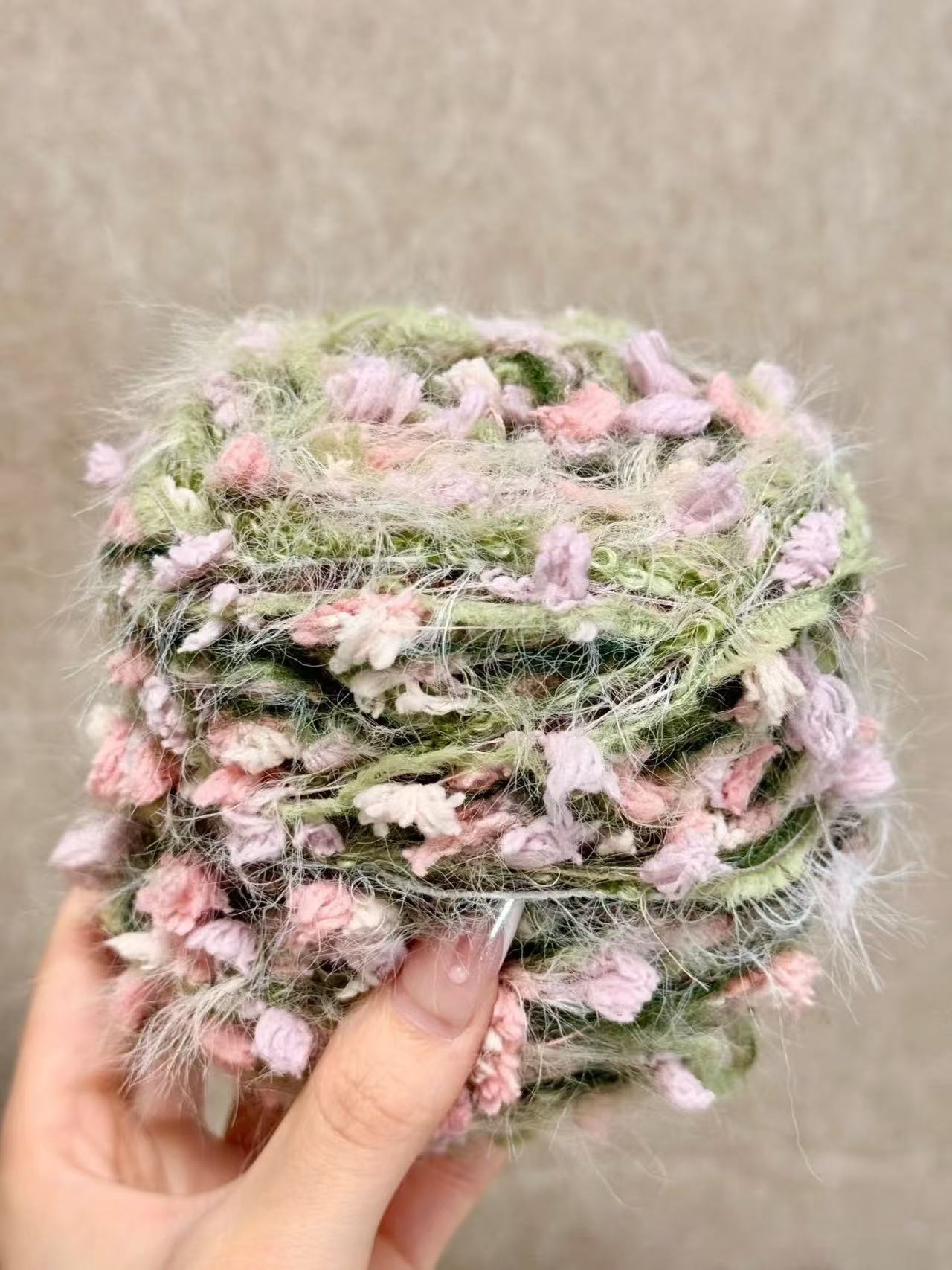 Slytherin | Hand Mixed Yarn Card Bag Material Pack Hand Crochet Mixing Bag Driver's License Bag Card Bag Headphone Bag DIY