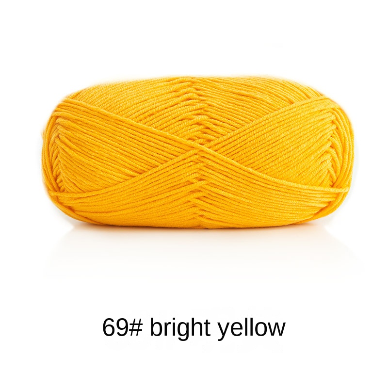 Su Su sister home wool 5 strands milk combed cotton diy clothes bag wholesale wool crochet bag