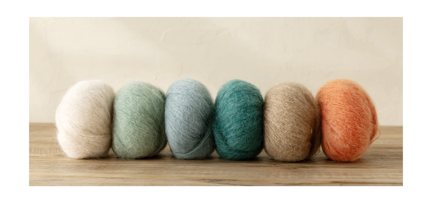 South African Mohair wool yarn hand-woven gift crochet rod hat scarf sweater handmade gift diy clothes bag-HOOKSTH