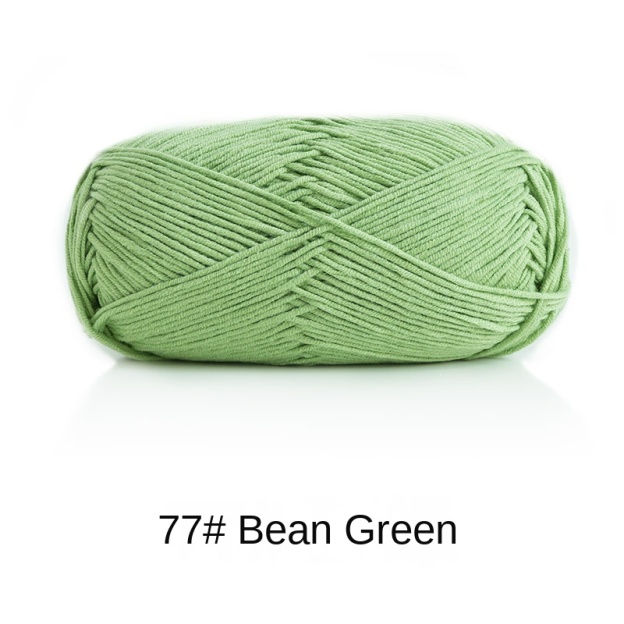 5-ply combed Cotton &  Acrylic hand knitting yarn 100g hand-woven gift crochet rod hat scarf sweater handmade gift diy clothes bag-HOOKSTH