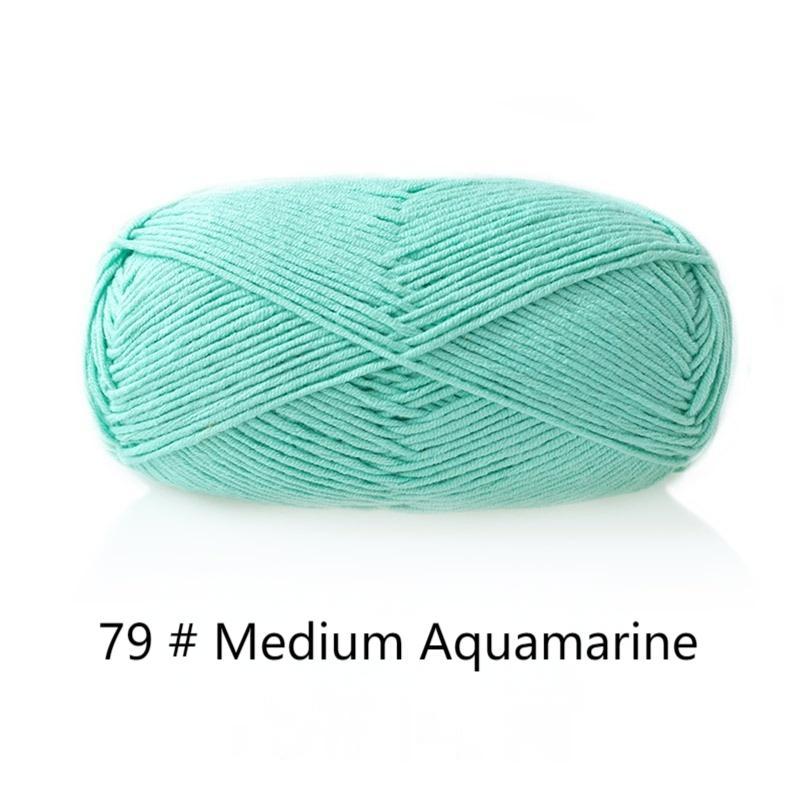 5-ply combed Cotton &  Acrylic hand knitting yarn 100g hand-woven gift crochet rod hat scarf sweater handmade gift diy clothes bag-HOOKSTH