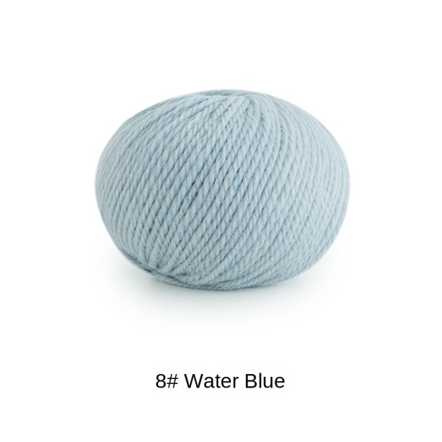 Morandi 8# Australian Merino wool yarn hand-woven gift crochet rod hat scarf sweater handmade gift diy clothes bag-HOOKSTH