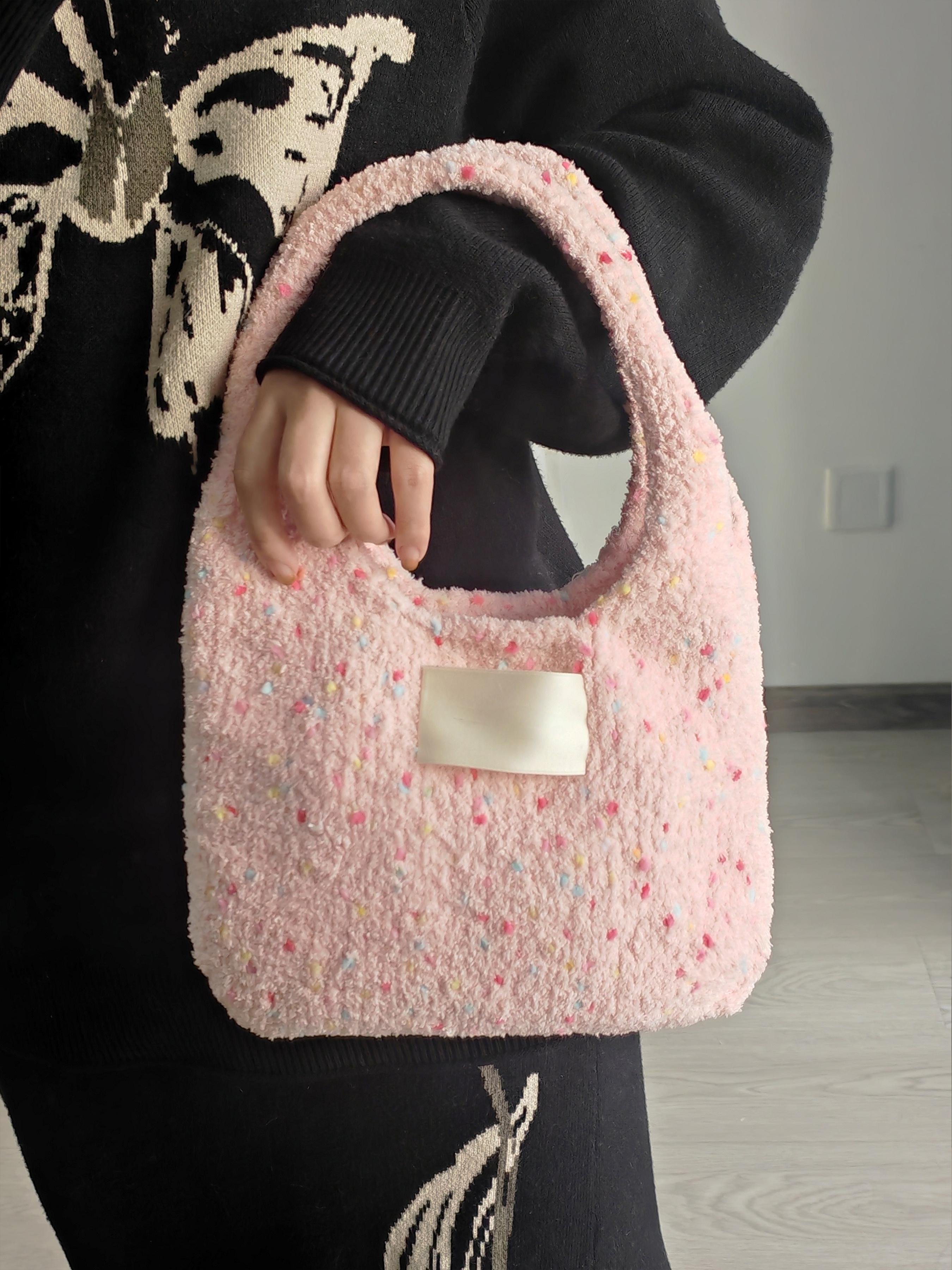 diemm wool bag pink