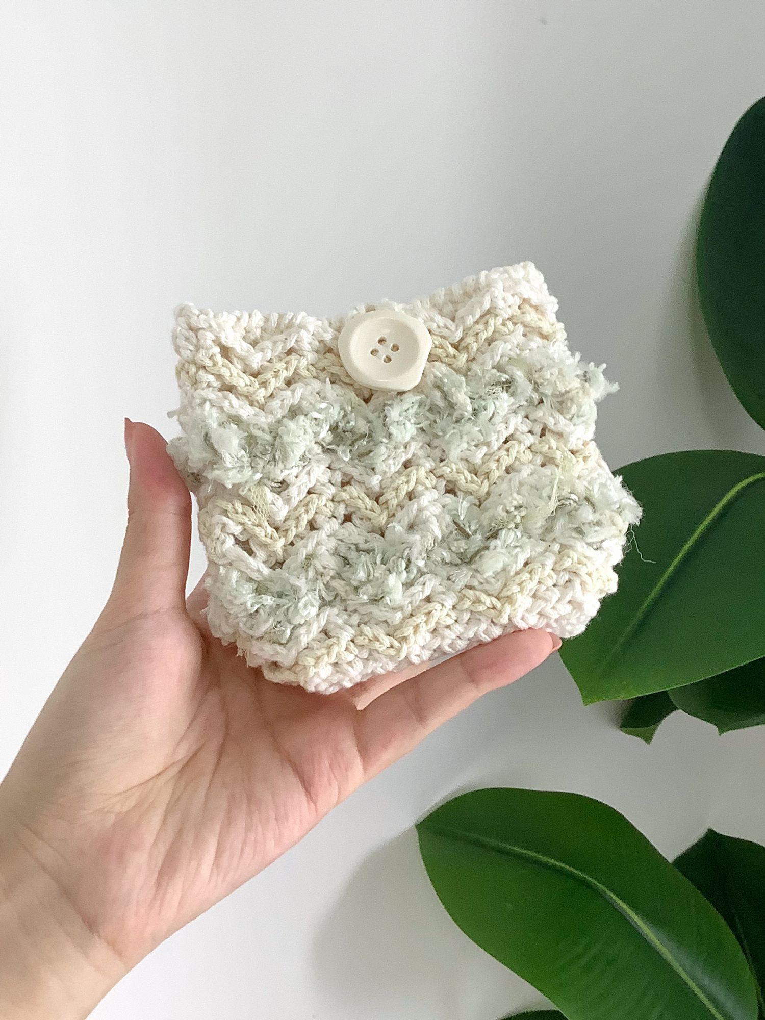 Hand mixed thread Bobo Bag DIY Material Bag Woven Handmade Bag Crocheted Original Contrast Color One Shoulder Crossbody-HOOKSTH