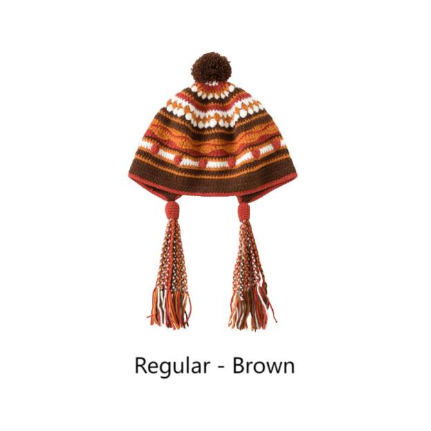 Block ear Hat Handmade DIY hat crochet yarn wool ball homemade material package-HOOKSTH