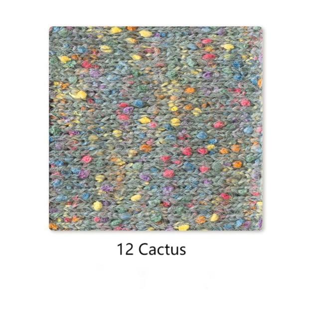 Pointillist cotton yarn hand-woven gift crochet rod hat scarf sweater handmade gift diy clothes bag-HOOKSTH