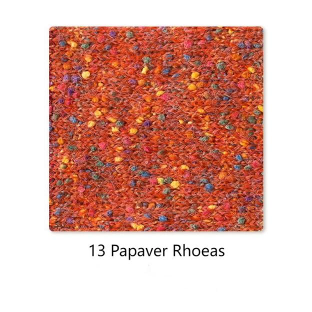 Pointillist cotton yarn hand-woven gift crochet rod hat scarf sweater handmade gift diy clothes bag-HOOKSTH