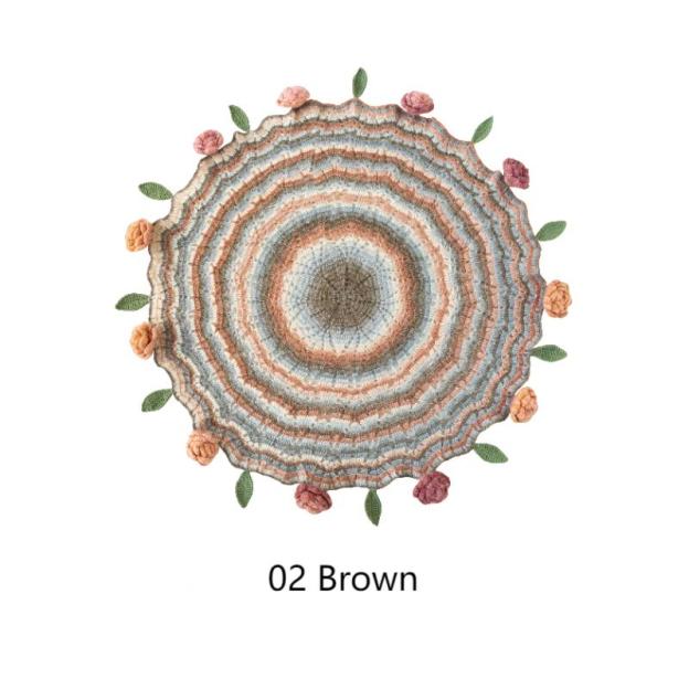 Timeless Bouquet | Handmade crocheted bouquet blanket cape