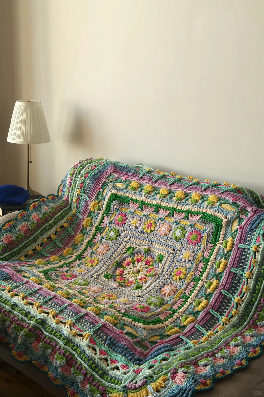 The Wizard of Oz |  Handmade Crochet Vintage Blanket