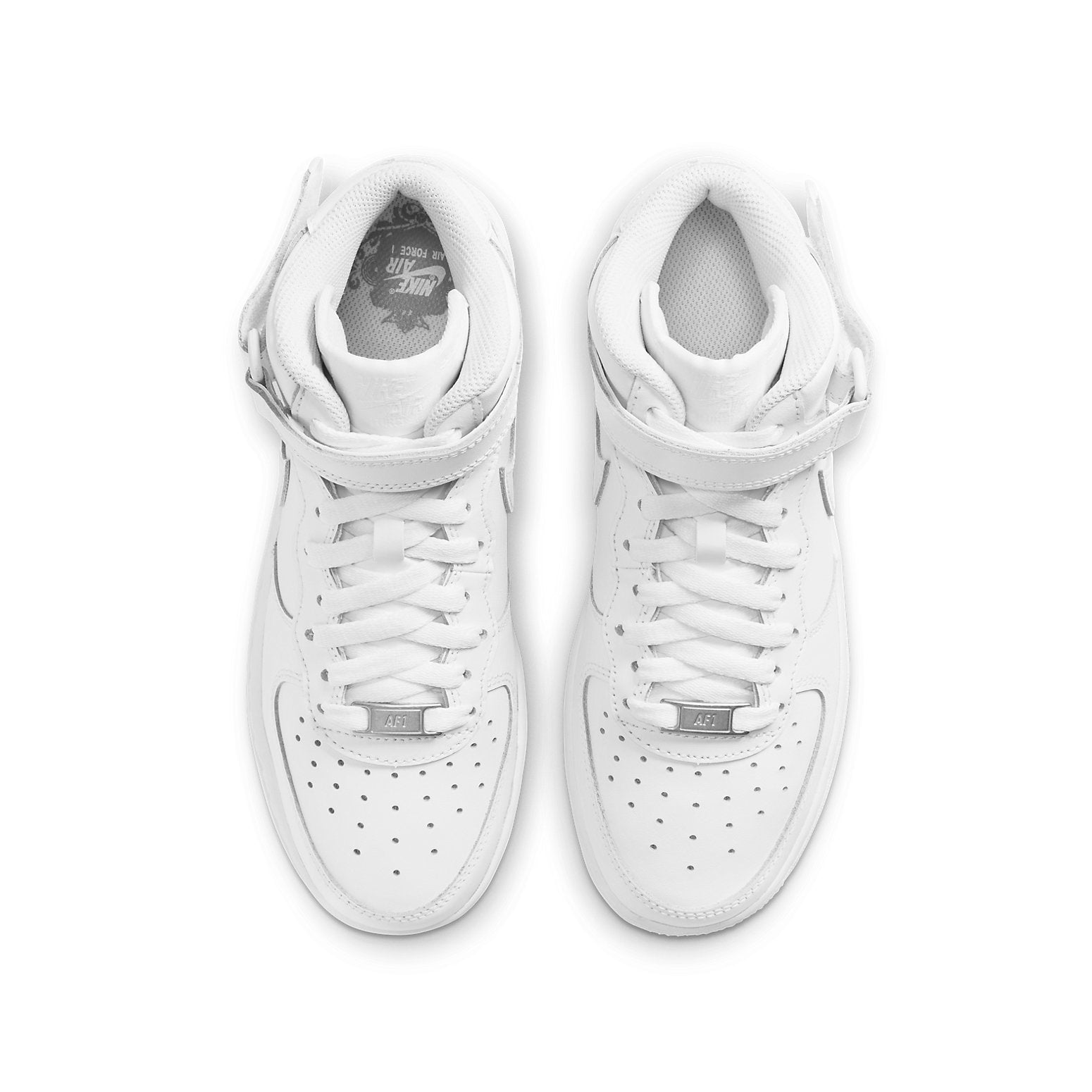 (GS) Nikdjke Air Force 1 Mid LE 'Triple White' DH2933-111