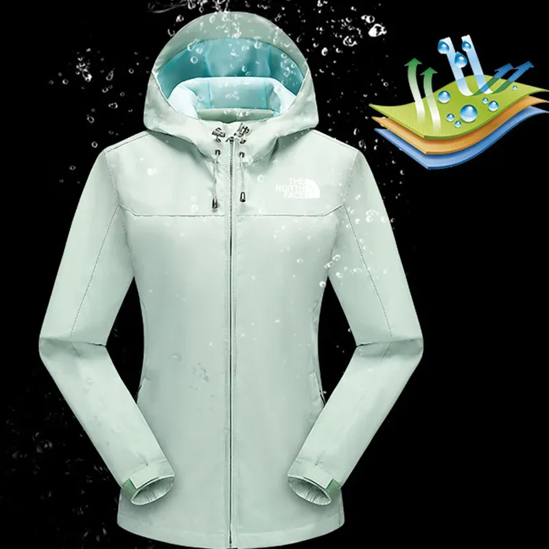 The Nokdjrth Face-Women's Mountaineering Windproof and Waterproof Jacket