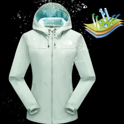 The Nokdjrth Face-Women's Mountaineering Windproof and Waterproof Jacket