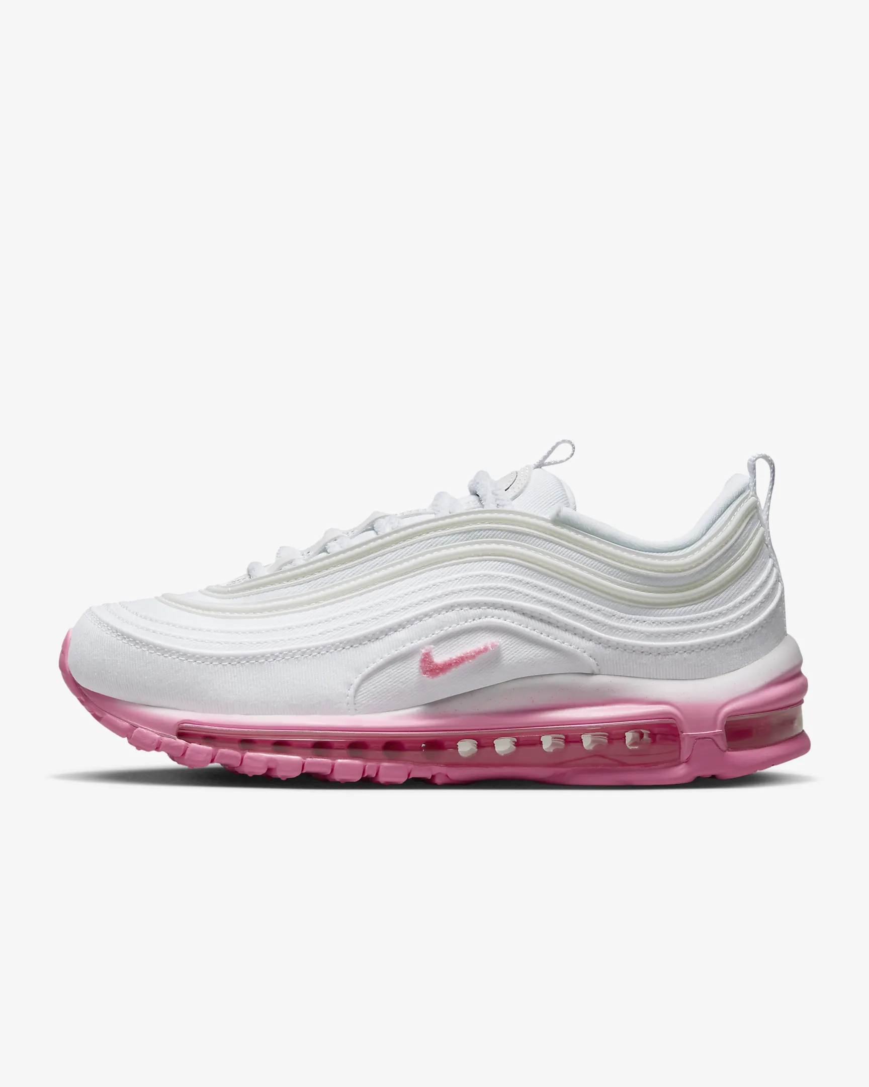 Nikdjke Air Max 97 WMNS "White Canvas / Pink Chenille"