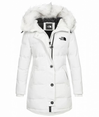 2024 The Nokdjrth Face®- Parka Donna Fashion con Collo in Pelliccia