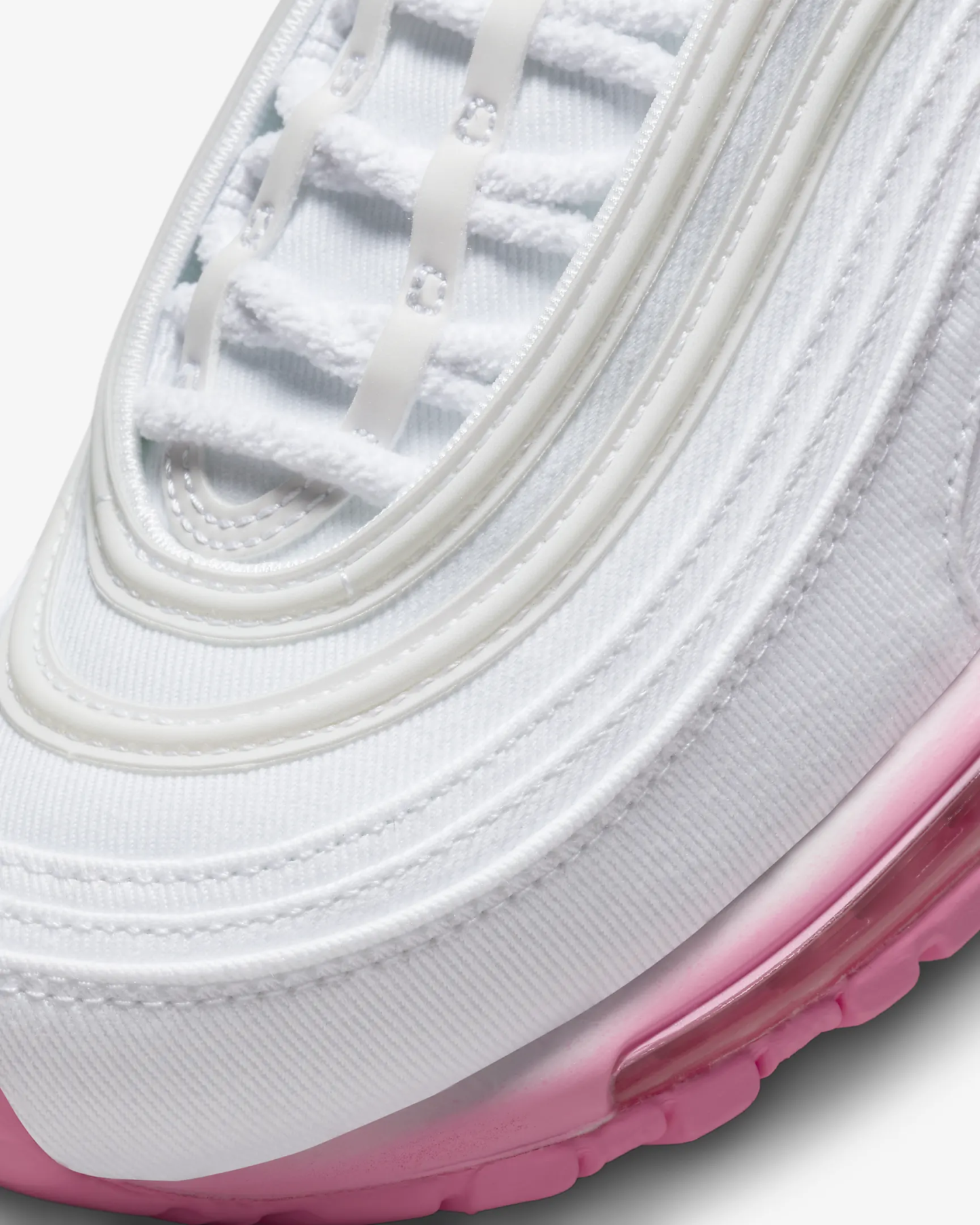 Nikdjke Air Max 97 WMNS "White Canvas / Pink Chenille"