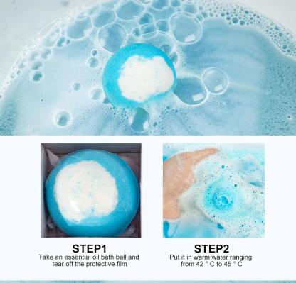 12 Bombe da bagno per bambini con sorpresa all'interno