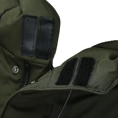 TNF®-Giacca con cappuccio classica da uomo di media lunghezza