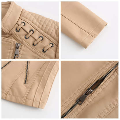 💥vendita calda🔥Giacca in pelle di agnello lavata🚚spedizione gratuita