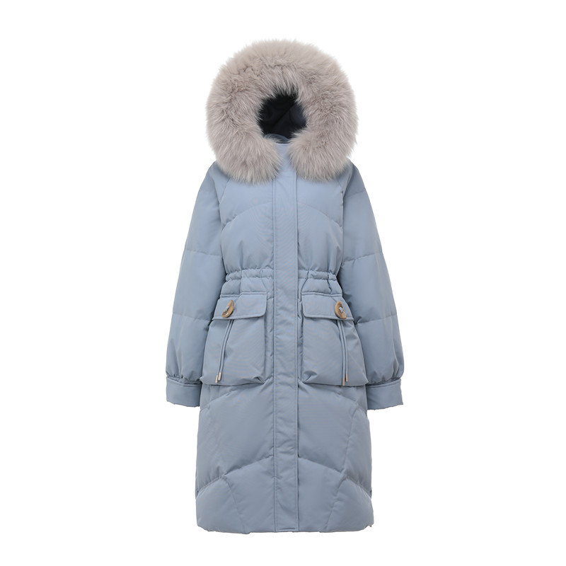 The North Face - Piumino lungo 2024, taglie comode, oversize e alla moda, stile coreano