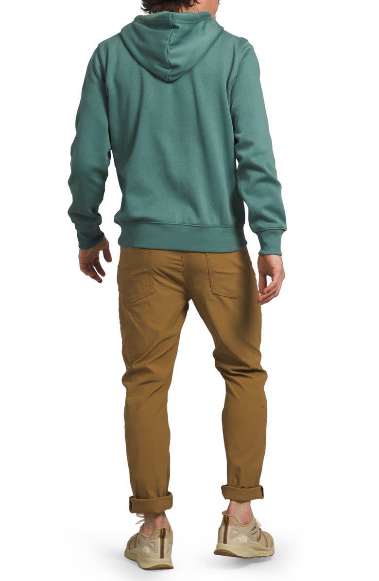 Pullover con cappuccio a mezza cupola natalizia