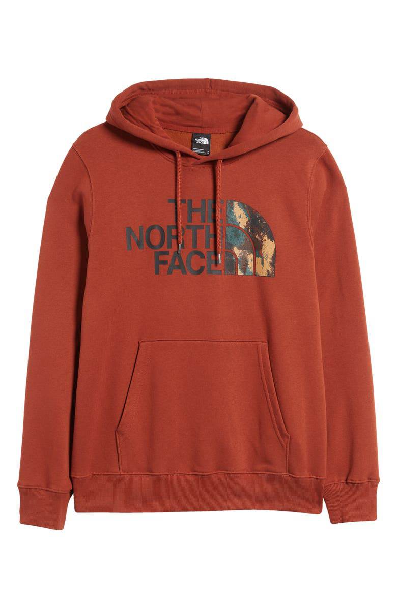 Pullover con cappuccio a mezza cupola natalizia