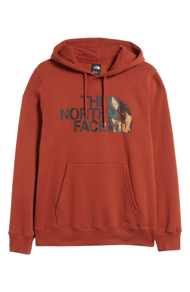 Pullover con cappuccio a mezza cupola natalizia